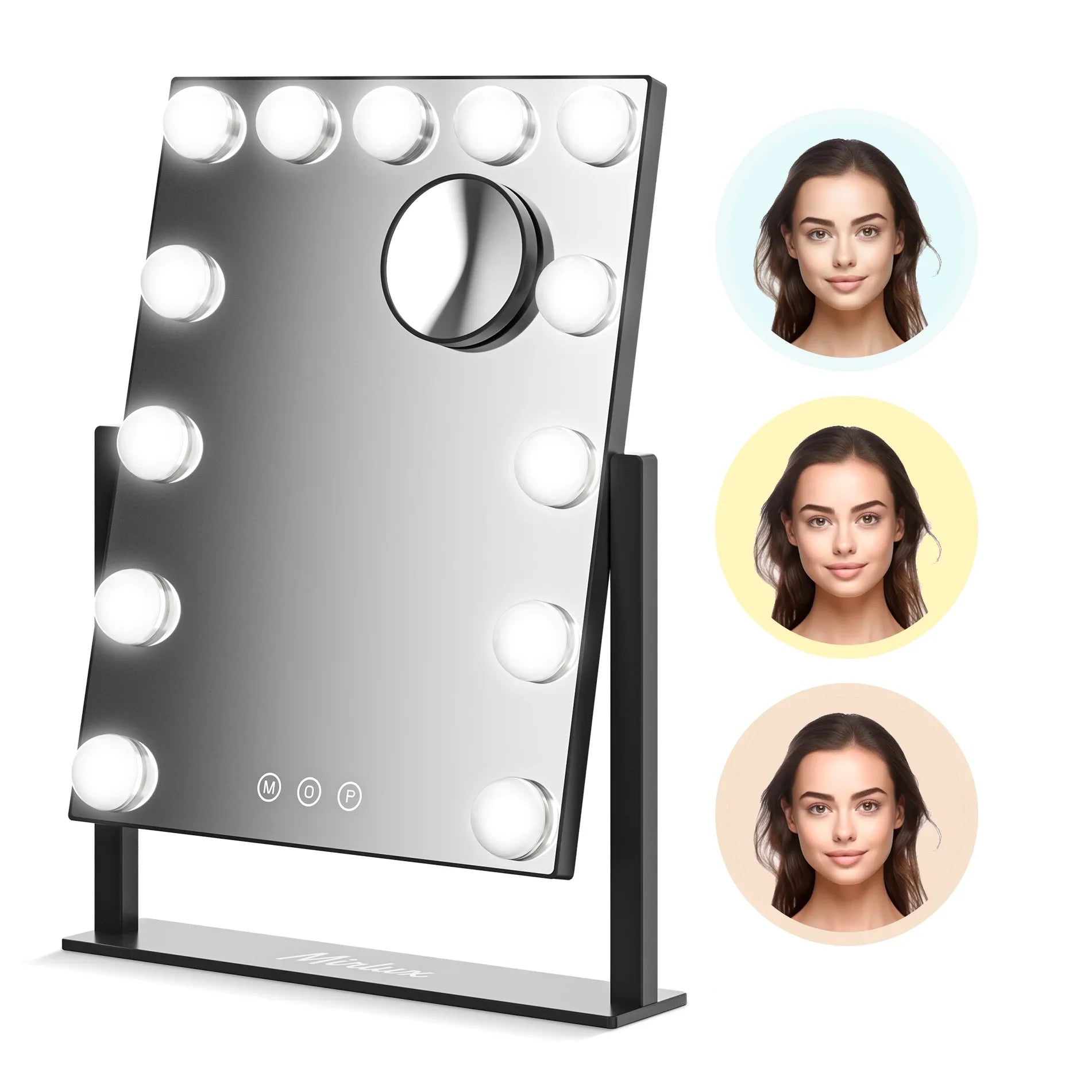 Hollywood Mirror - 44x30cm - Black