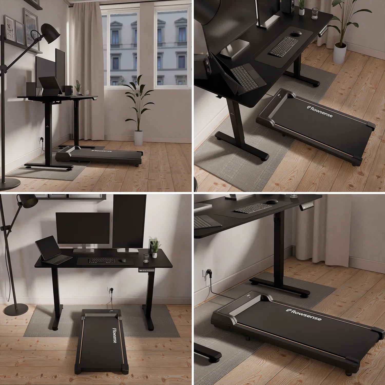 Flowsense Treadmill - 1-6 mph