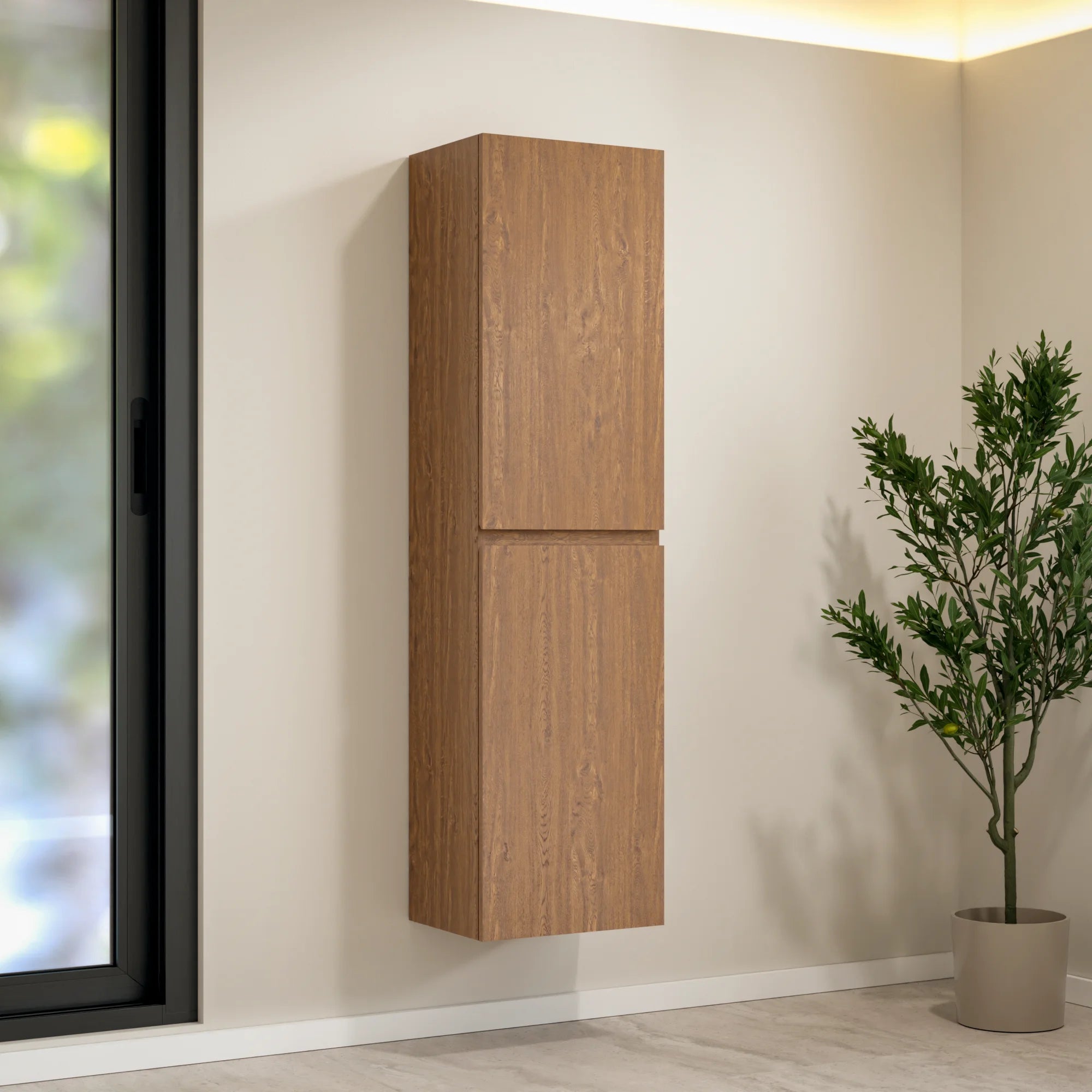 Kolomkast Ruvo - 150cm - Warm Eiken - PRE-ORDER
