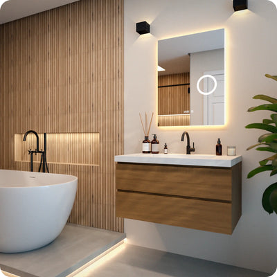 Bathroom Mirror - 60x80cm - Rectangle  - Frameless - PRE-ORDER - second image