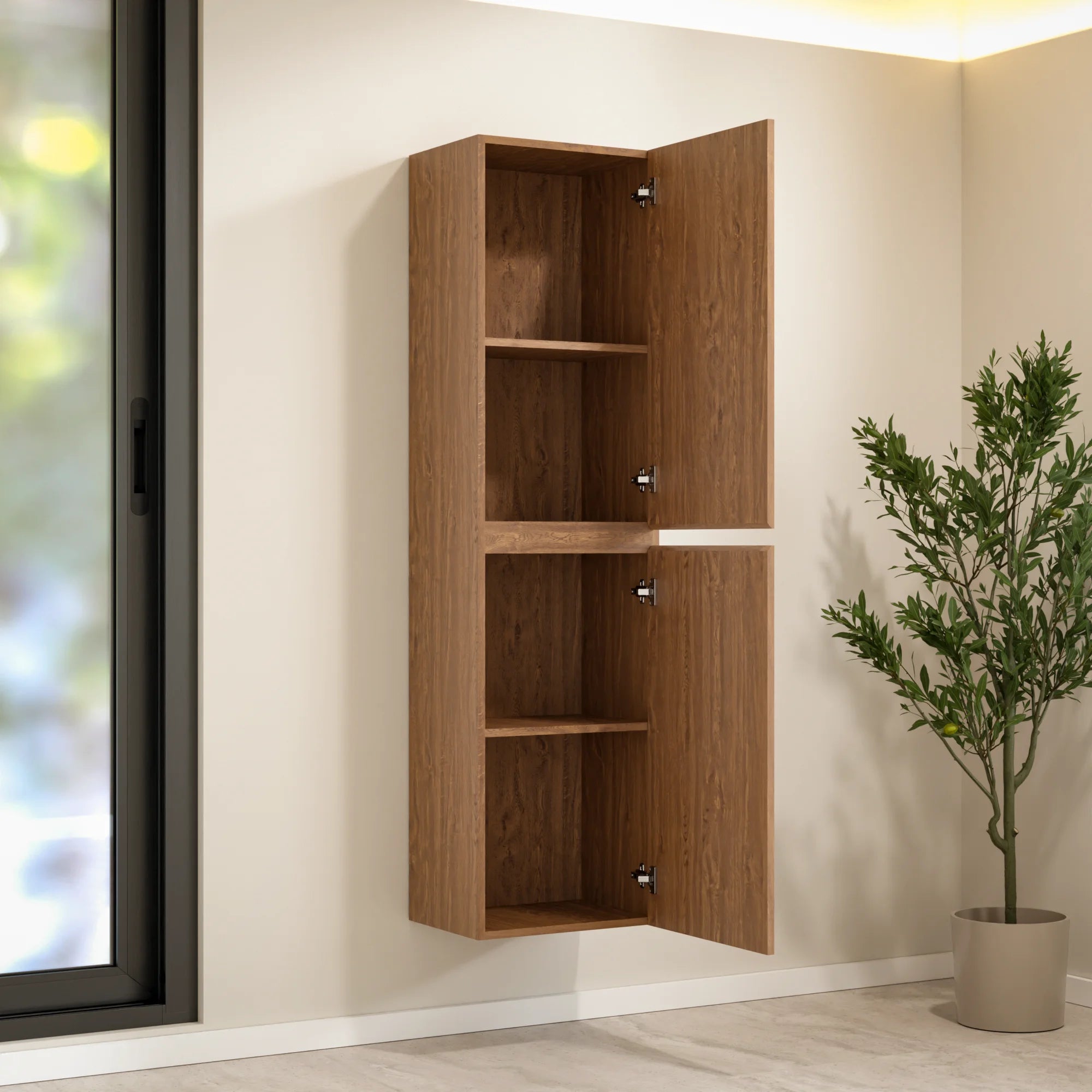 Kolomkast Ruvo - 150cm - Warm Eiken - PRE-ORDER
