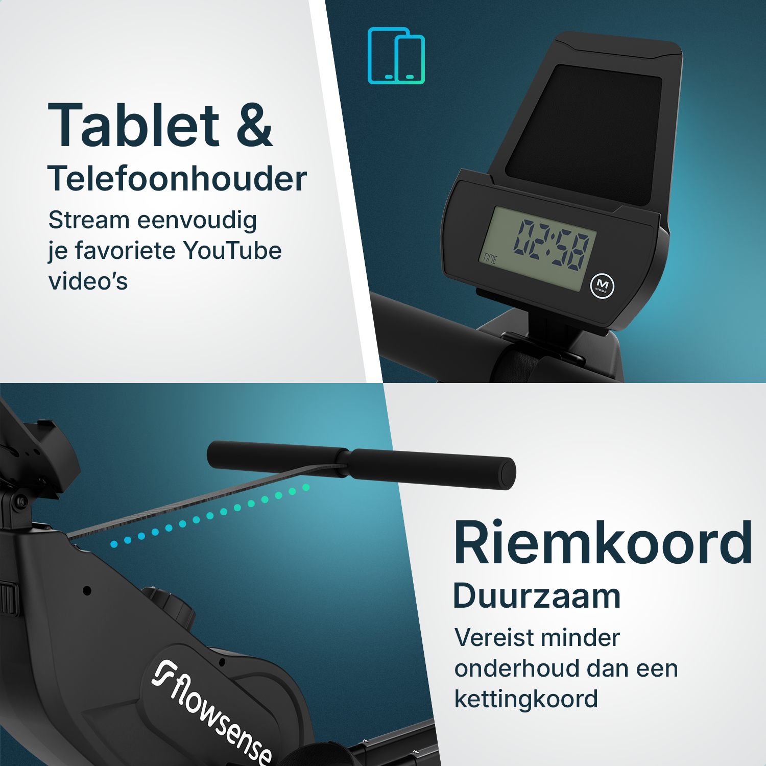 Rowing machine - Evora Edge - Magnetic Resistance