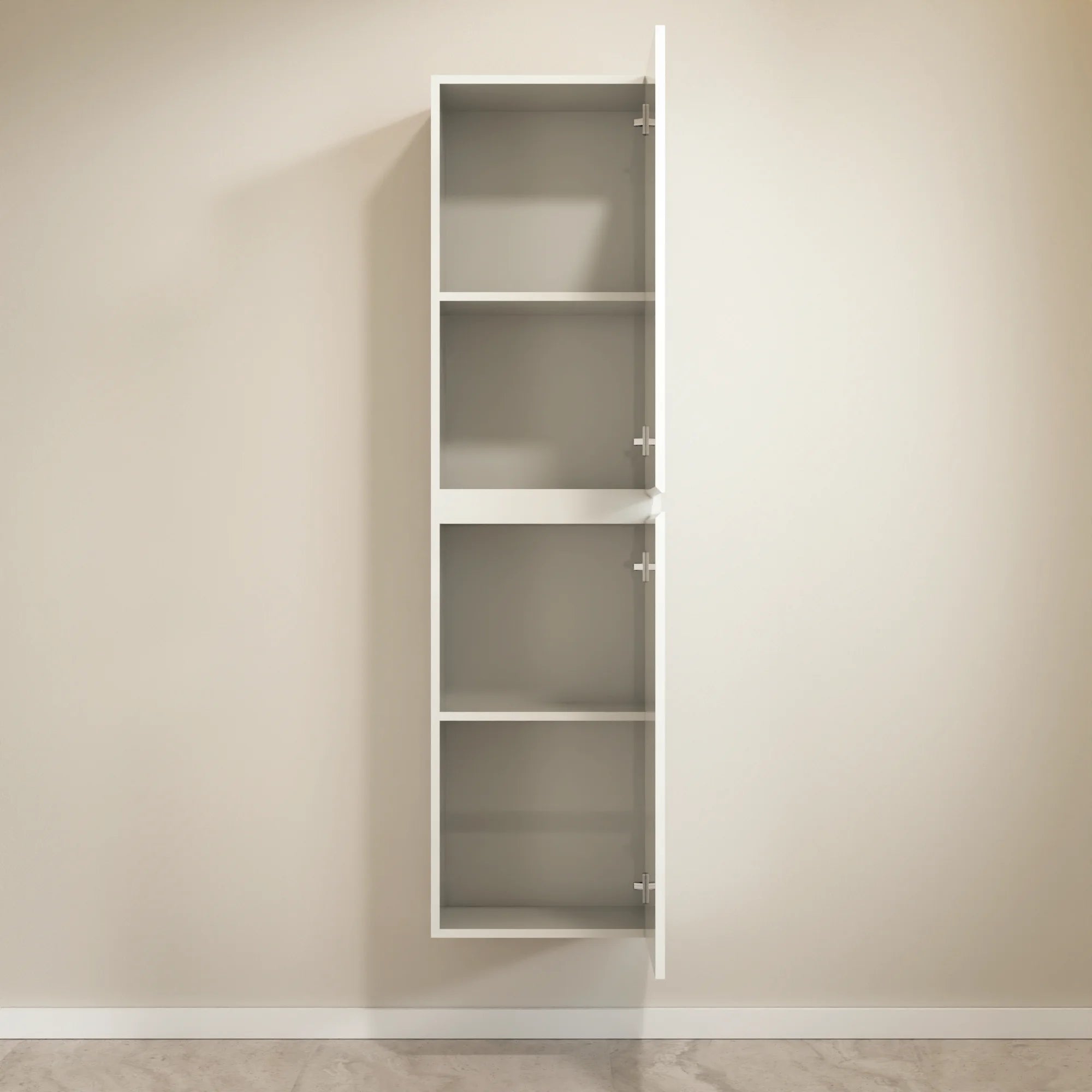 Kolomkast Ruvo - 150cm - Wit - PRE-ORDER