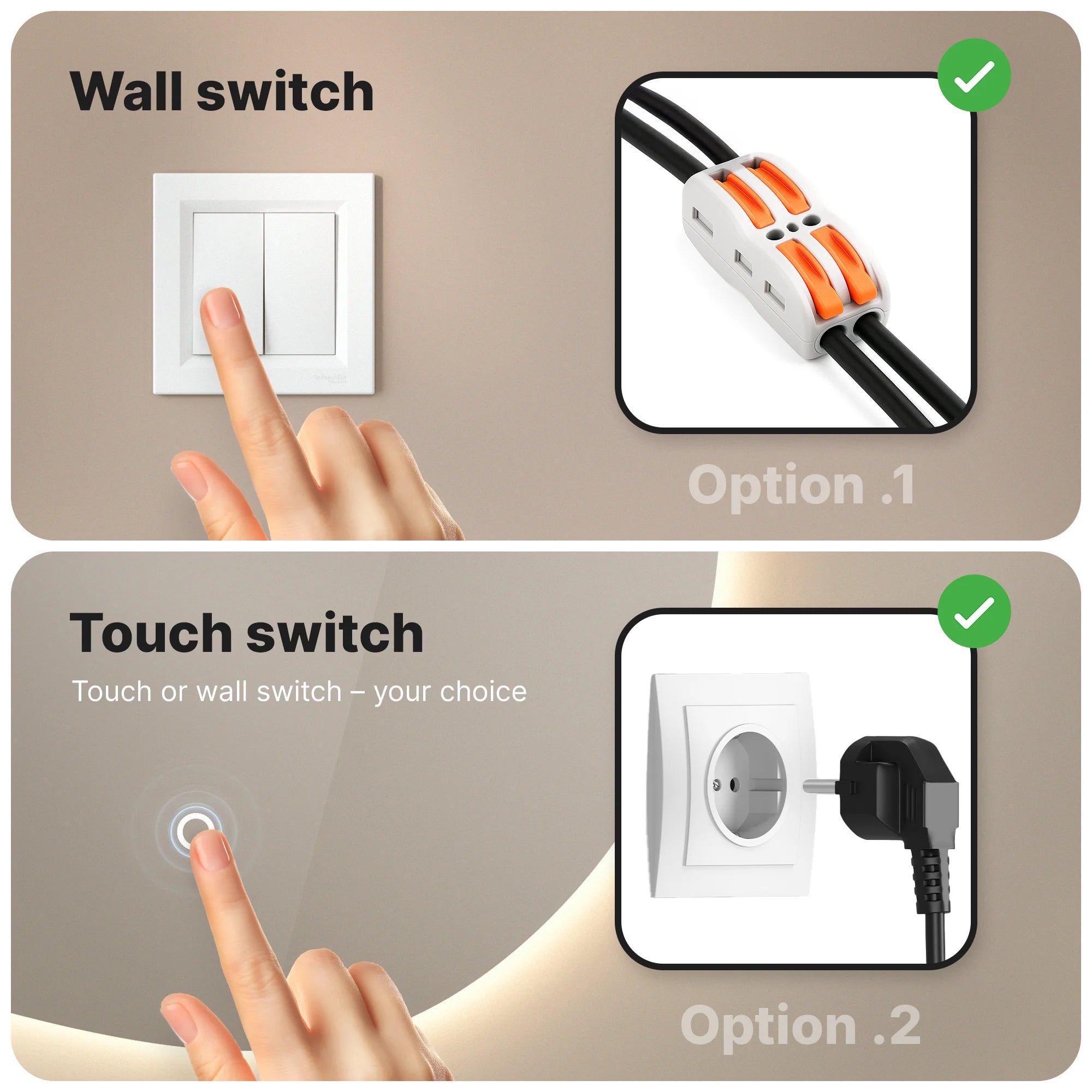 Bathroom mirror - 120x75cm Asymmetrical - Frameless
