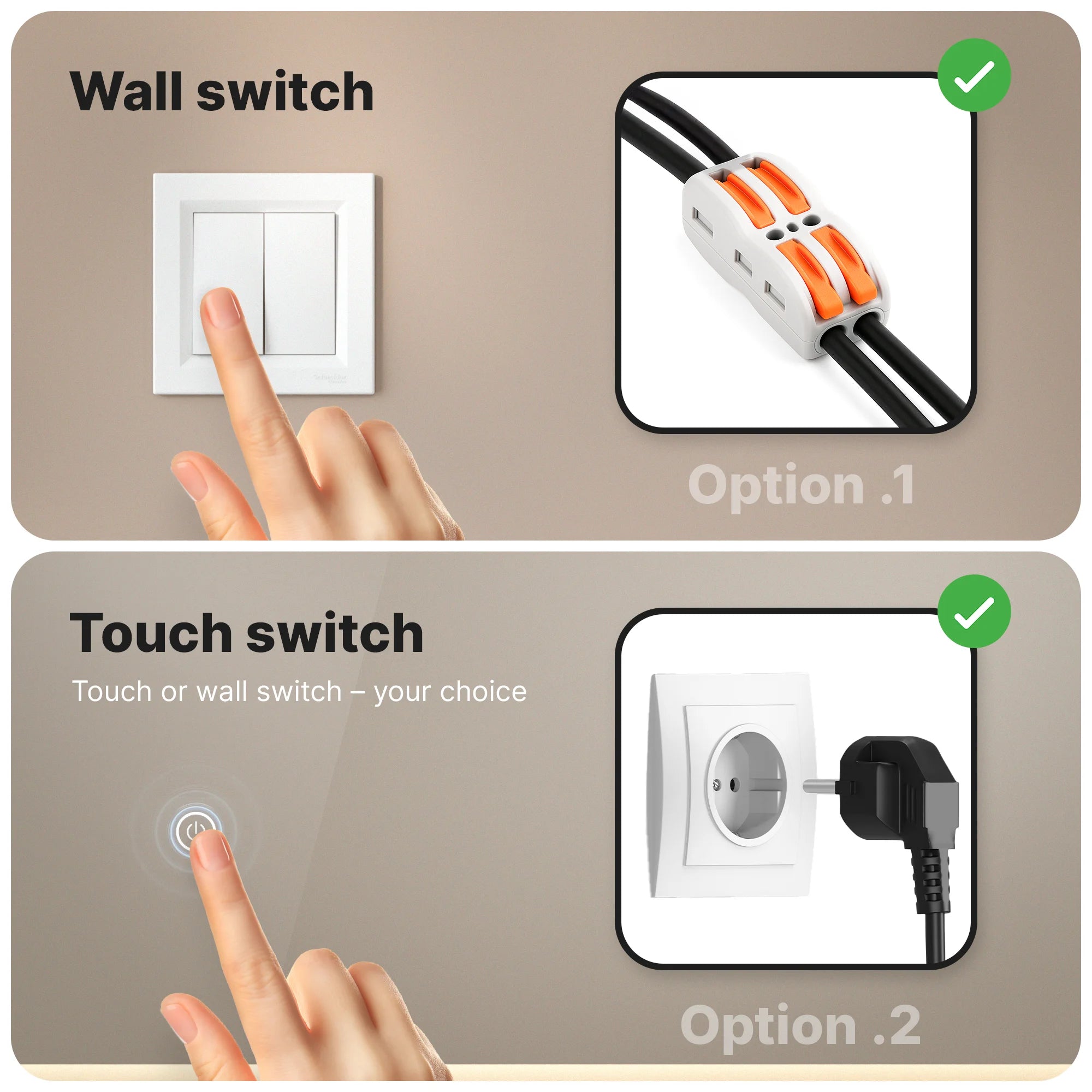 Bathroom mirror - 180x80cm - Frameless