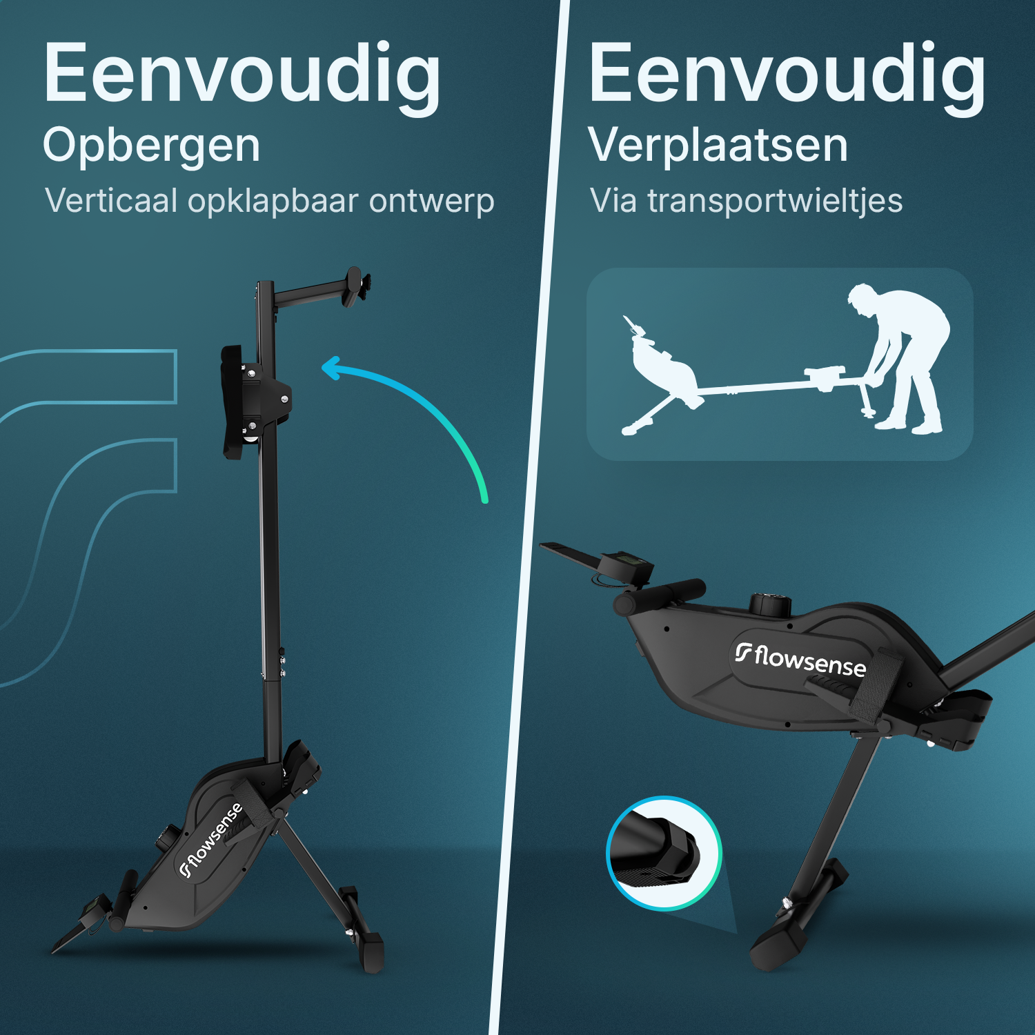 Rowing machine - Evora Edge - Magnetic Resistance