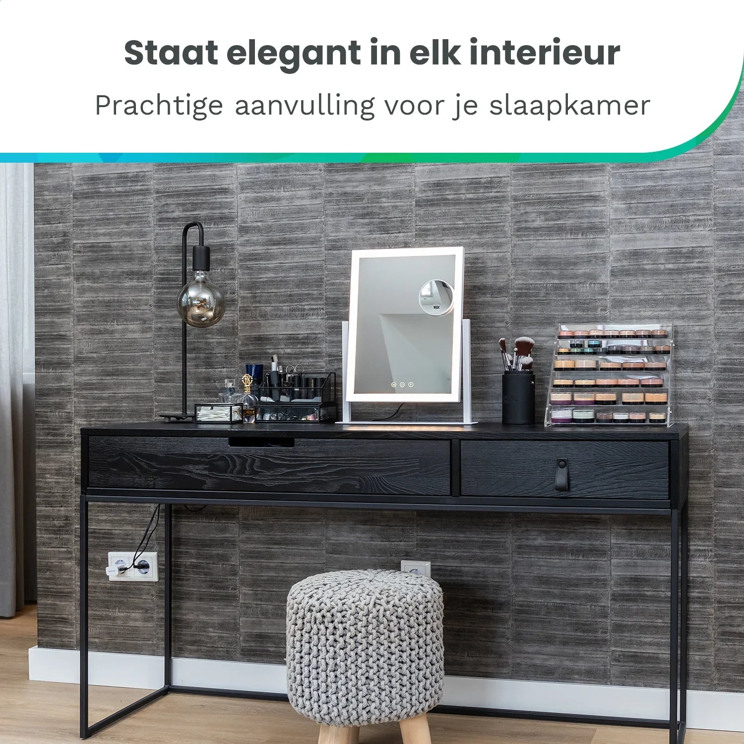 Hollywood Mirror – 44x30 cm – White