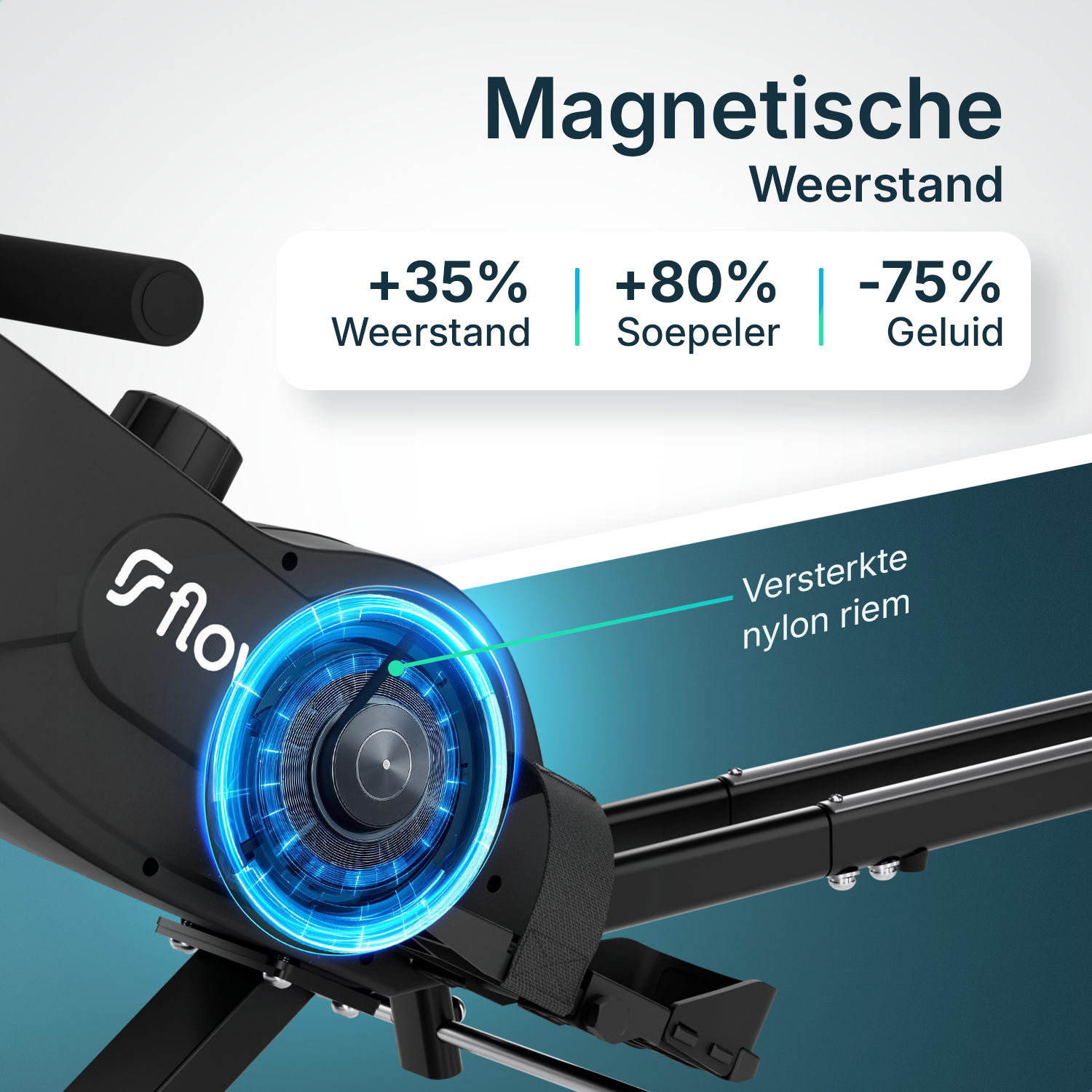 Rowing machine - Evora Edge - Magnetic Resistance